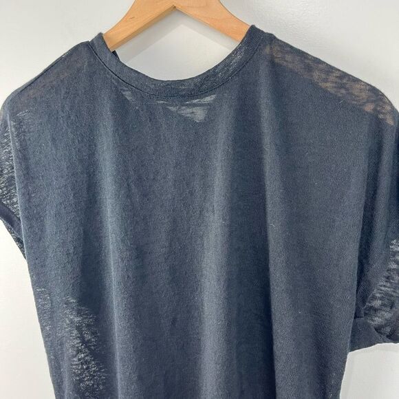 Red haute Black Twist Back Short Sleeve Top S - Picture 2 of 5